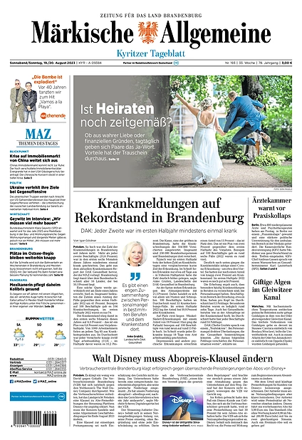 Märkische Allgemeine Zeitung