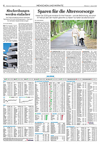 Menschen und M&auml;rkte